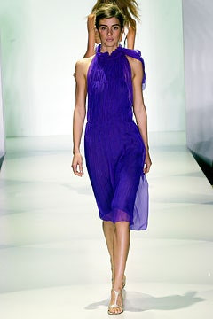 Vera Wang fashion show for Spring/Summer 2003