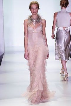 Vera Wang fashion show for Spring/Summer 2003