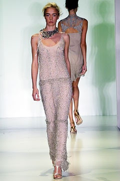 Vera Wang fashion show for Spring/Summer 2003