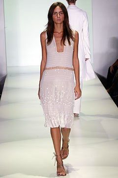Vera Wang fashion show for Spring/Summer 2003