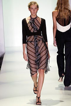 Vera Wang fashion show for Spring/Summer 2003