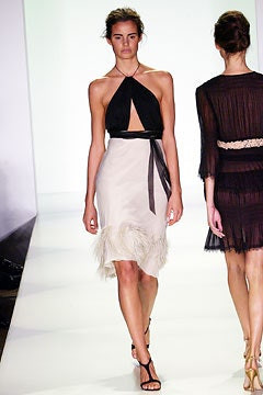 Vera Wang fashion show for Spring/Summer 2003