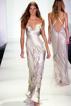 Vera Wang fashion show for Spring/Summer 2003