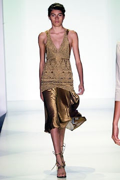Vera Wang fashion show for Spring/Summer 2003