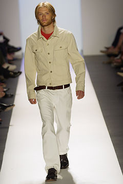 Tommy Hilfiger fashion show for Spring/Summer 2003