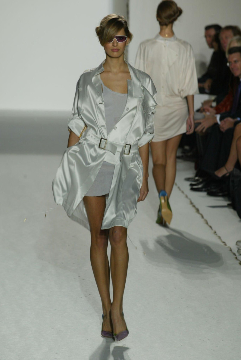 Karolina Kurkova featured in  the Stella McCartney fashion show for Spring/Summer 2003