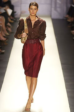 Oscar de la Renta fashion show for Spring/Summer 2003