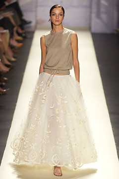 Oscar de la Renta fashion show for Spring/Summer 2003