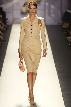 Oscar de la Renta fashion show for Spring/Summer 2003