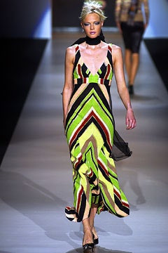 Missoni fashion show for Spring/Summer 2003