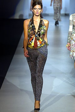 Missoni fashion show for Spring/Summer 2003