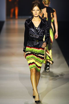 Missoni fashion show for Spring/Summer 2003