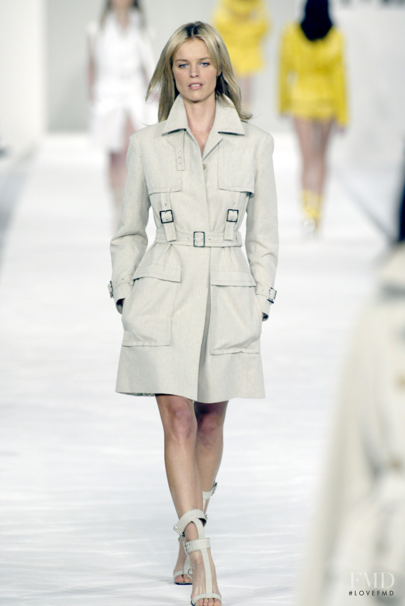 Eva Herzigova featured in  the Max Mara fashion show for Spring/Summer 2003