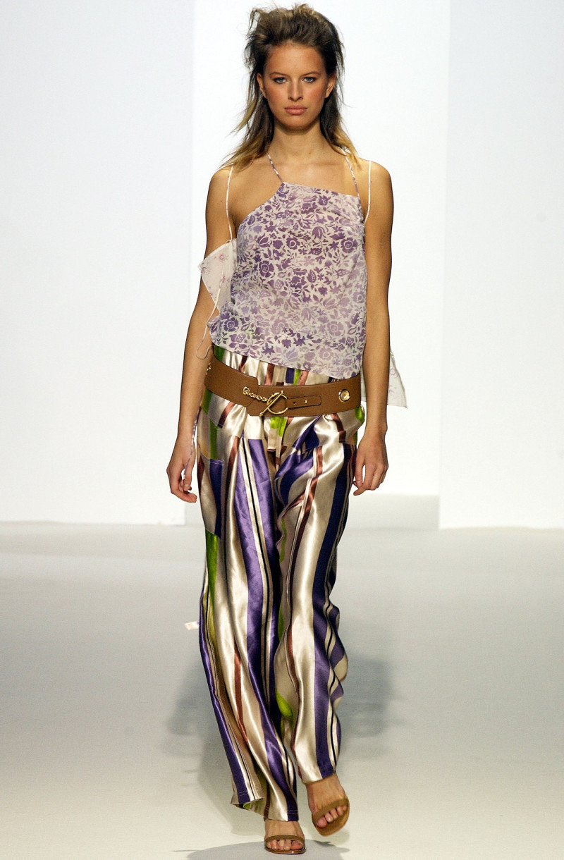 Karolina Kurkova featured in  the Marni fashion show for Spring/Summer 2003
