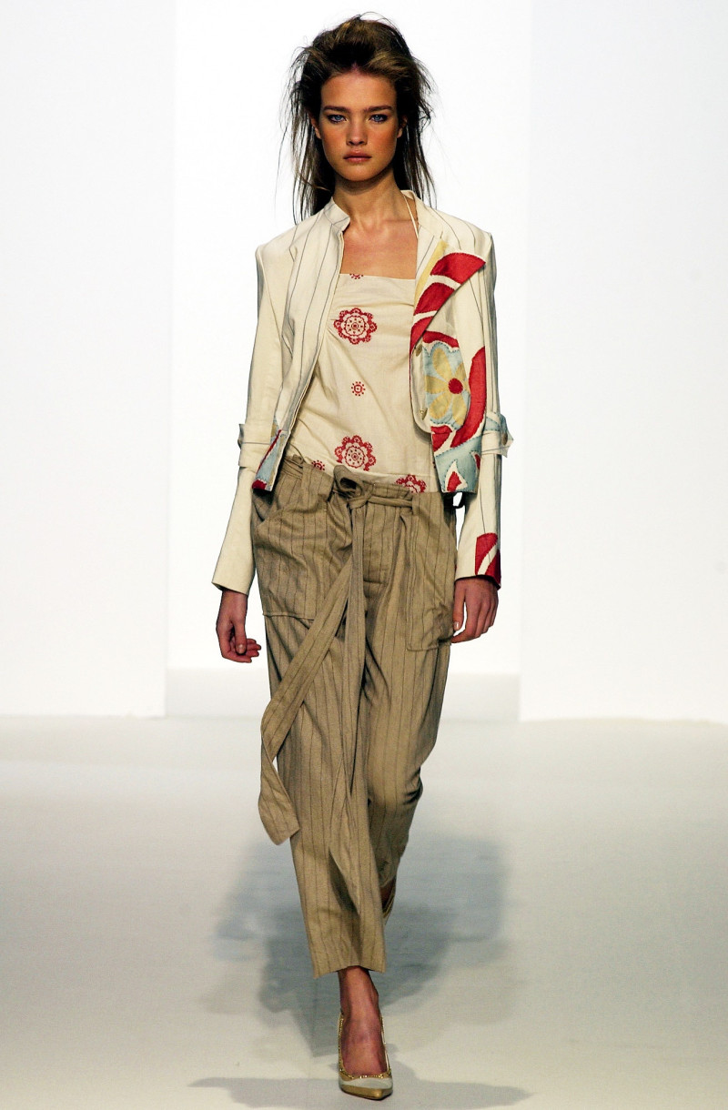 Natalia Vodianova featured in  the Marni fashion show for Spring/Summer 2003