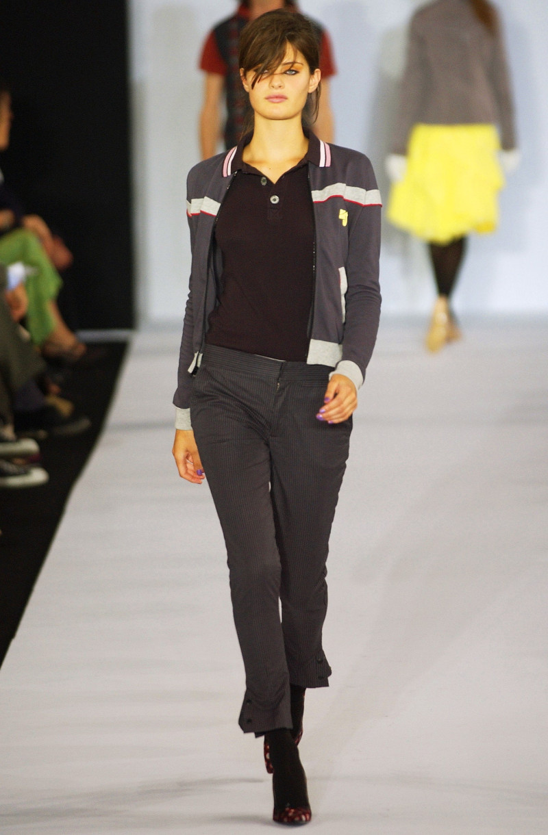 Isabeli Fontana featured in  the Marc by Marc Jacobs fashion show for Spring/Summer 2003