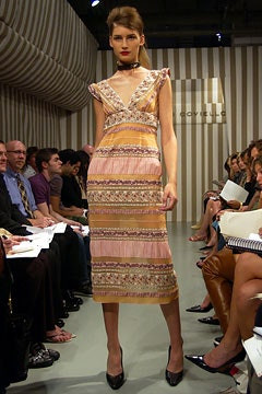 James Coviello fashion show for Spring/Summer 2003