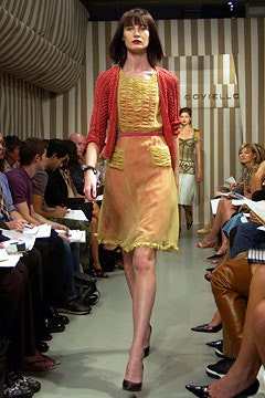 James Coviello fashion show for Spring/Summer 2003