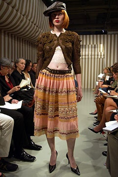 James Coviello fashion show for Spring/Summer 2003