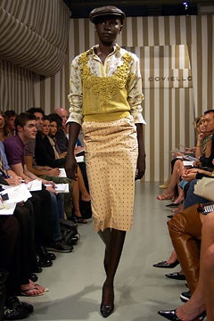 James Coviello fashion show for Spring/Summer 2003