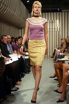 James Coviello fashion show for Spring/Summer 2003