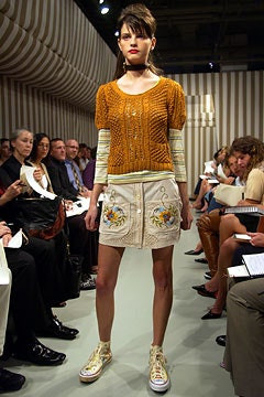 James Coviello fashion show for Spring/Summer 2003