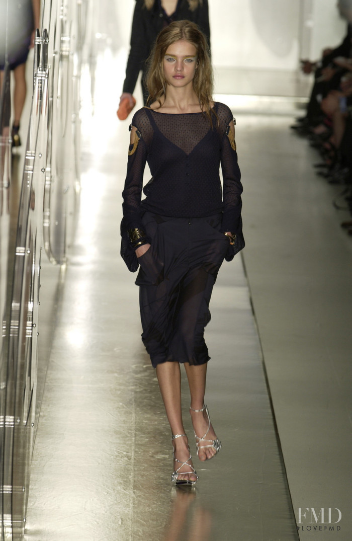 Natalia Vodianova featured in  the Fendi fashion show for Spring/Summer 2003