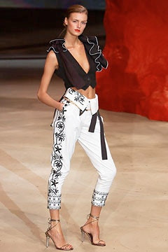 Emanuel Ungaro fashion show for Spring/Summer 2003