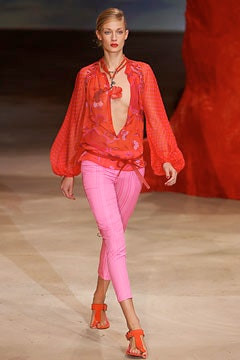Emanuel Ungaro fashion show for Spring/Summer 2003