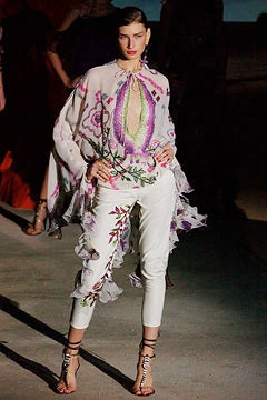 Emanuel Ungaro fashion show for Spring/Summer 2003