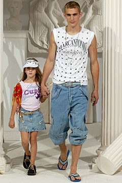 D&G fashion show for Spring/Summer 2003