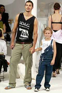 D&G fashion show for Spring/Summer 2003
