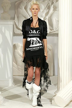 D&G fashion show for Spring/Summer 2003