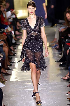 Donna Karan New York fashion show for Spring/Summer 2003