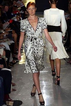 Donna Karan New York fashion show for Spring/Summer 2003
