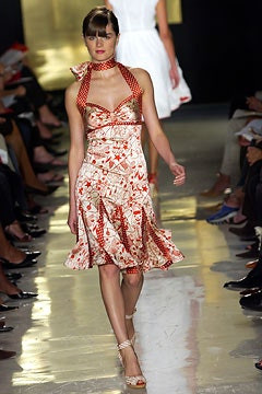 Donna Karan New York fashion show for Spring/Summer 2003