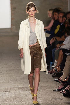 DKNY fashion show for Spring/Summer 2003