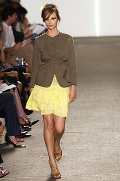 DKNY fashion show for Spring/Summer 2003