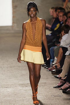 DKNY fashion show for Spring/Summer 2003