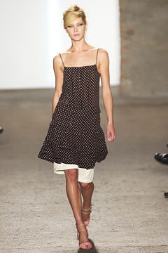 DKNY fashion show for Spring/Summer 2003