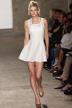 DKNY fashion show for Spring/Summer 2003