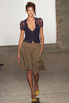 DKNY fashion show for Spring/Summer 2003