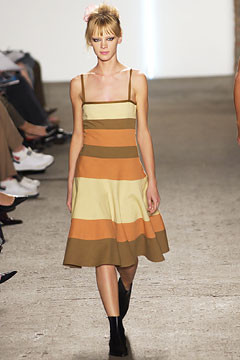 DKNY fashion show for Spring/Summer 2003
