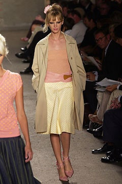 DKNY fashion show for Spring/Summer 2003