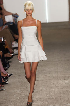 DKNY fashion show for Spring/Summer 2003