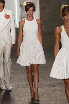 DKNY fashion show for Spring/Summer 2003