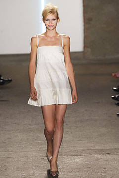 DKNY fashion show for Spring/Summer 2003