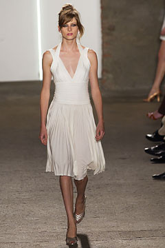 DKNY fashion show for Spring/Summer 2003