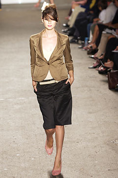 DKNY fashion show for Spring/Summer 2003