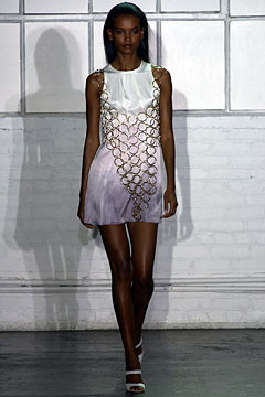 Behnaz Sarafpour fashion show for Spring/Summer 2003